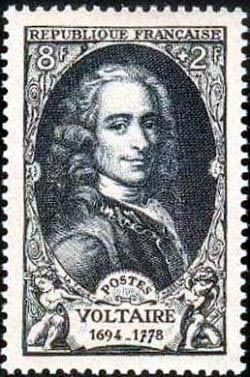  Voltaire (1694-1778) écrivain et philosophe français 