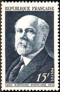  Raymond Poincaré (1860-1934) Président de la République de 1913 à 1920 