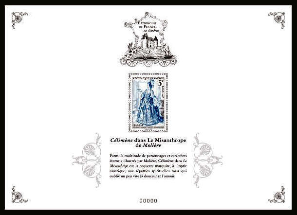  Patrimoine de France en timbres 