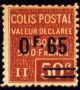  Timbre pour colis «valeur déclarée» 