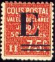  Colis postal valeur déclarée jusqu'à 500 Francs 