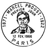 Oblitération 1er jour à Paris et Illiers le 12 février 1966