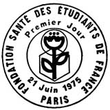 Oblitération 1er jour à Paris le 21 juin 1975