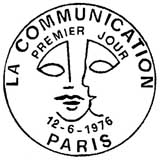 Oblitération 1er jour à Paris le 12 juin 1976