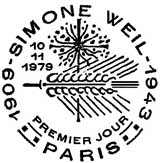 Oblitération 1er jour à Paris le 10 novembre 1979