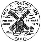 Oblitération 1er jour à Paris le 24 mars 1979