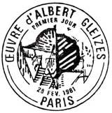 Oblitération 1er jour à Paris le 28 février 1981