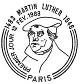 Oblitération 1er jour à Paris le 12 février 1983