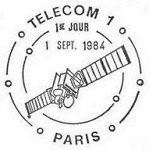 Oblitération 1er jour à Paris le 1 septembre 1984