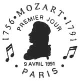 Oblitération 1er jour à Paris le 9 avril 1991