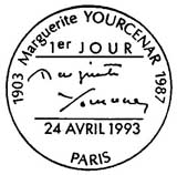 Oblitération 1er jour à Paris le 24 avril 1993