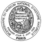 Oblitération 1er jour à Paris le 5 juin 1993