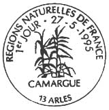 Oblitération 1er jour à Arles le 27 mai 1995