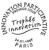 Oblitération 1er jour à Paris le 24 janvier 1997
