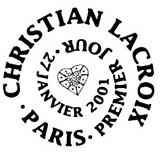 Oblitération 1er jour à Paris le 27 janvier 2001