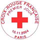 Oblitération 1er jour à Paris le 10 novembre 2004