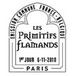 Oblitération 1er jour à Paris au Carré d'Encre et au Salon d'Automne le 6 novembre 2010