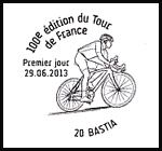 Oblitération 1er jour à Paris au Carré d'Encre et en Corse à Porto-Vecchio et Bastia le samedi 29 juin 2013