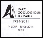 Oblitération 1er jour à Paris au Salon Planète Timbres le dimanche 15 juin 2014