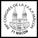 Oblitération illustrée 1er jour à Paris au Carré d'Encre et à Mâcon (71) du 22 au 25 mai 2015