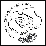 Oblitération illustrée 1er jour à Paris au Carré d'Encre et à Lyon (69) le 29, 30 et 31 mai 2015