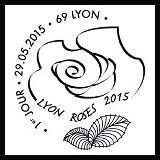 Oblitération illustrée 1er jour à Paris au Carré d'Encre et à Lyon (69) le 29, 30 et 31 mai 2015