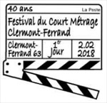 Oblitération 1er jour à Paris au carré d'Encre et du 2 au 4 février à Clermont-Ferrant 2018