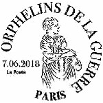 Oblitération 1er jour à Paris au carré d'Encre et au salon PARIS PHILEX 2018, Paris expo, Porte de Versailles le 7-8-9 juin 2018