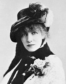 Sarah Bernhardt (1844-1923) actrice française
